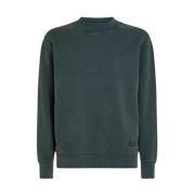 Calvin Klein Stilren Sweatshirt för Män Green, Herr