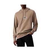 Calvin Klein Stilig Sweatshirt för Män Beige, Herr