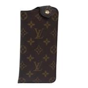 Louis Vuitton Vintage Pre-owned Canvas necessrer Brown, Dam