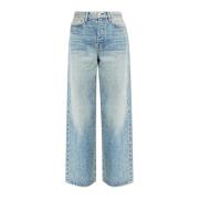 Amiri Jeans med logotyp Blue, Dam