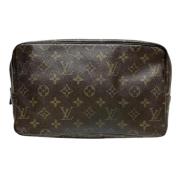 Louis Vuitton Vintage Pre-owned Tyg louis-vuitton-vskor Brown, Dam