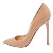 Christian Louboutin Pre-owned Pre-owned Laeder klackskor Beige, Dam