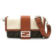 Fendi Vintage Pre-owned Laeder fendi-vskor Beige, Dam