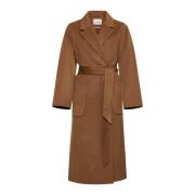 IVY OAK celia wrap coat robe style Brown, Dam