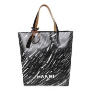 Marni Svart Shopper Väska för Kvinnor Black, Dam