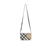 Burberry Lyxig Crossbody-väska för Kvinnor Beige, Dam