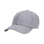 Tommy Hilfiger Love Melton 6 Panel Cap Gray, Herr