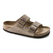 Birkenstock Klassisk Tvåremssandal Brown, Herr