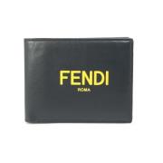 Fendi Vintage Pre-owned Laeder plnbcker Black, Herr