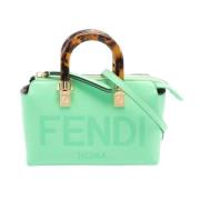 Fendi Vintage Pre-owned Laeder fendi-vskor Green, Dam