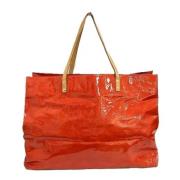 Louis Vuitton Vintage Pre-owned Tyg louis-vuitton-vskor Red, Dam