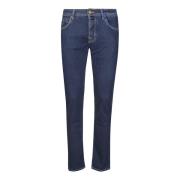 Jacob Cohën Slim Fit Jeans för Män Blue, Herr