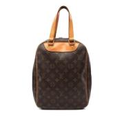 Louis Vuitton Vintage Pre-owned Canvas handvskor Brown, Dam