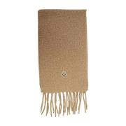 Moncler Brun Vinter Alpacka Halsduk Brown, Dam