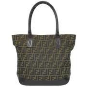 Fendi Vintage Pre-owned Canvas fendi-vskor Brown, Dam