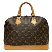 Louis Vuitton Vintage Pre-owned Tyg louis-vuitton-vskor Brown, Dam