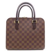 Louis Vuitton Vintage Pre-owned Canvas louis-vuitton-vskor Brown, Dam