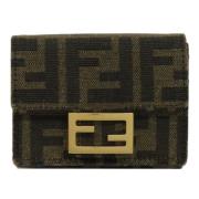 Fendi Vintage Pre-owned Canvas plnbcker Brown, Dam