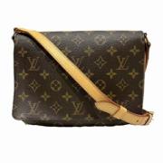 Louis Vuitton Vintage Pre-owned Canvas louis-vuitton-vskor Brown, Dam