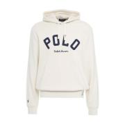 Ralph Lauren Vit Sweatshirt Aw24 Stilren Bekväm White, Herr