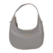 Gaëlle Paris Grå Reg Hobo Väska Eco Saffiano Gray, Dam