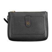 Ralph Lauren Crossbody-väska med dragkedja Black, Dam