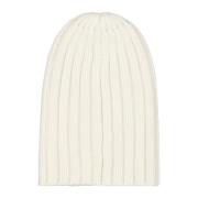 Laneus Alpackaull Beanie Hat Beige, Dam