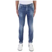 Dondup Skinny Fit Låg Midja Ljusblå Jeans Blue, Herr