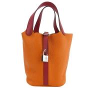 Hermès Vintage Pre-owned Laeder handvskor Orange, Dam