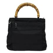 Gucci Vintage Pre-owned Tyg gucci-vskor Black, Dam