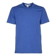 Comme des Garçons Logga Baksida Bomull Jersey T-shirts Polos Blue, Her...