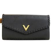 Louis Vuitton Vintage Pre-owned Laeder plnbcker Black, Dam