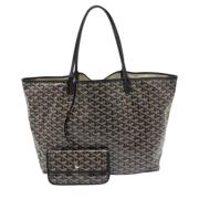 Goyard Vintage Pre-owned Canvas handvskor Black, Dam