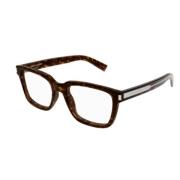 Saint Laurent Snygg Läder Axelväska Brown, Unisex