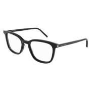 Saint Laurent Elegant Svart Läder Axelväska Black, Unisex