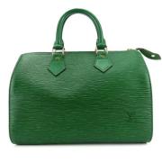 Louis Vuitton Vintage Pre-owned Laeder louis-vuitton-vskor Green, Dam