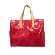 Louis Vuitton Vintage Pre-owned Tyg louis-vuitton-vskor Red, Dam