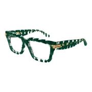 Bottega Veneta Bv1324O 004 Optical Frame Green, Unisex