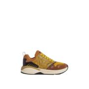 Dsquared2 Hög-sula Sportig Dash Sneakers Brown, Herr