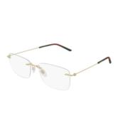 Gucci Stilfull Glasögonmodell Gg0399O Yellow, Unisex