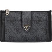 Guess Noreen Card Holder Black, Dam