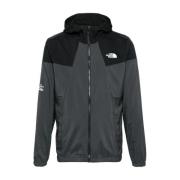 The North Face Vindspår Hoodie Asfaltgrå/Svart Gray, Herr