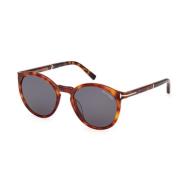 Tom Ford Stiliga solglasögon för modeentusiaster Brown, Unisex