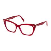 Tom Ford Stiliga Svarta Solglasögon Red, Unisex