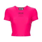 Versace Jeans Couture Fuchsia T-shirts och Polos Pink, Dam