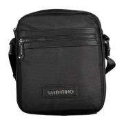 Valentino by Mario Valentino Svart Axelväska med Justerbar Rem Black, ...