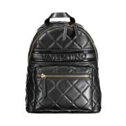 Valentino by Mario Valentino Svart Polyeten Ryggsäck med Justerbara Re...