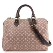 Louis Vuitton Vintage Pre-owned Tyg louis-vuitton-vskor Beige, Dam