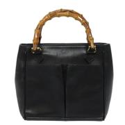 Gucci Vintage Pre-owned Laeder handvskor Black, Dam