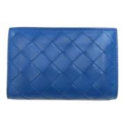 Bottega Veneta Vintage Pre-owned Laeder plnbcker Blue, Dam